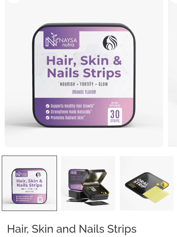 Hair, Skin & Nail Strips
