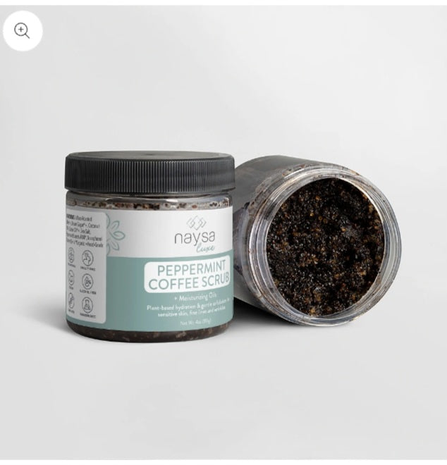 Peppermint Coffee Body Scrub