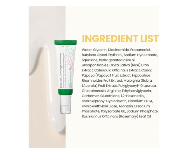 Dark Spot Correction Glow Serum
