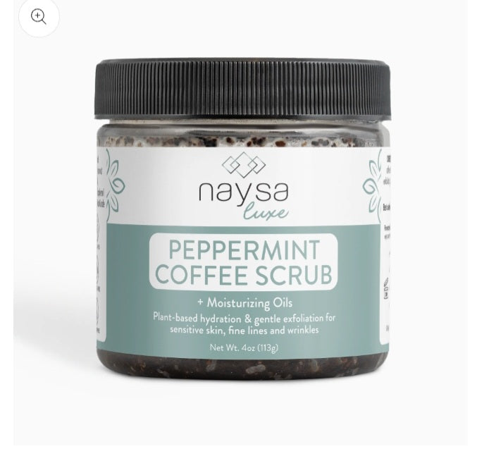 Peppermint Coffee Body Scrub