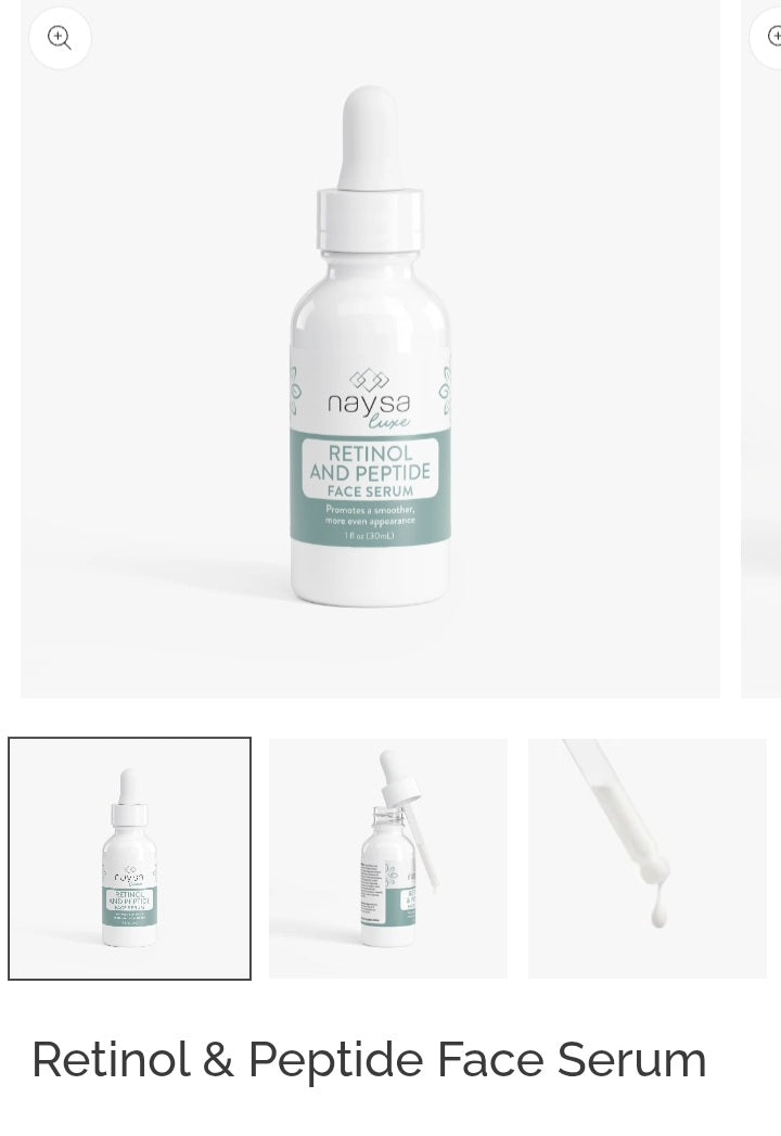 Retinol Plus Peptide Face Serum