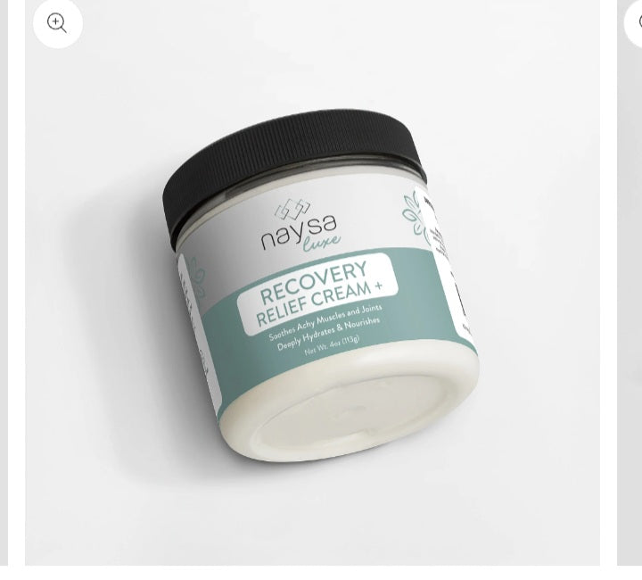 Recovery Relief Cream plus Pain Relief- Muscle