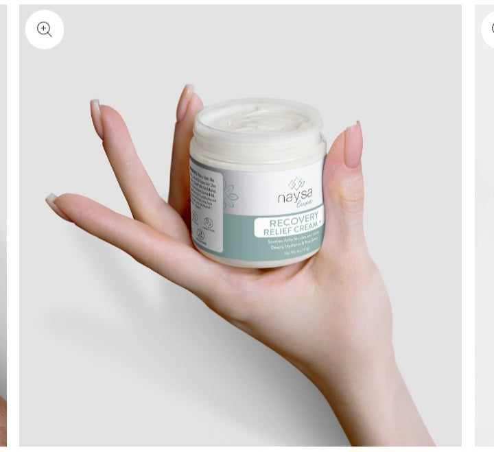 Recovery Relief Cream plus Pain Relief- Muscle